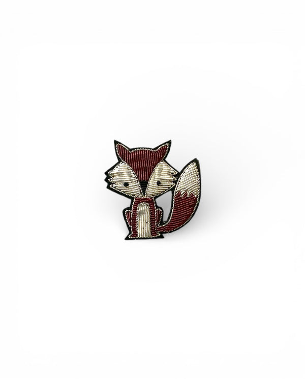 Fox badge Red/White