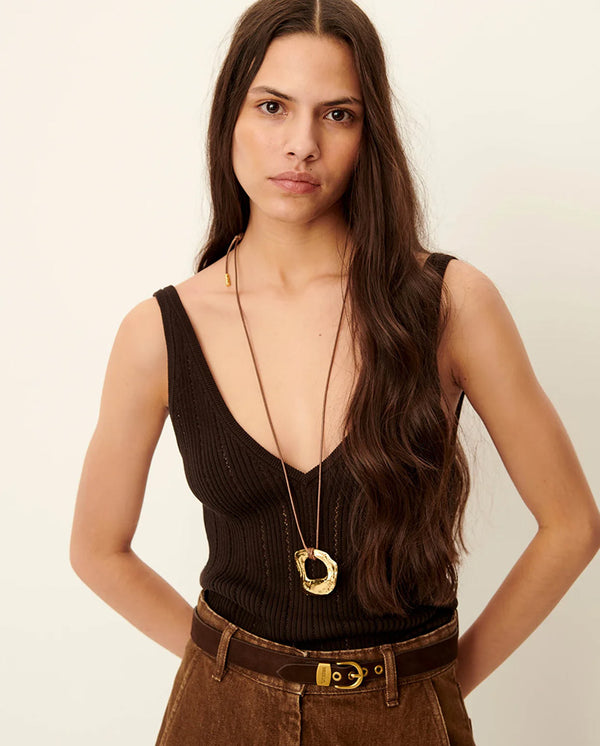 Drew Pendant Necklace - Gold