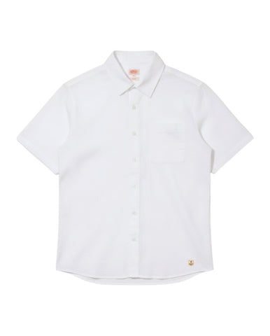 PATCH SHIRT - LIGHT INDIGO BASKETWEAVE