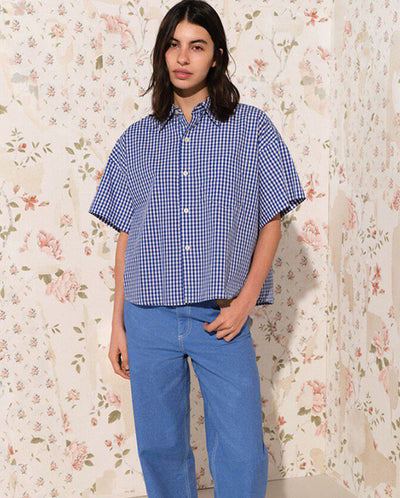 Ekirow Shirt - Vichy Blue