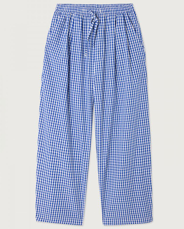 Ekirow Trouser - Vichy Blue Check