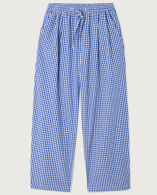 Ekirow Trouser - Vichy Blue Check