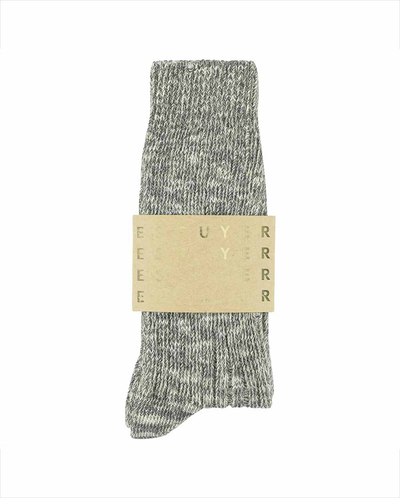 Melange Socks - Light Grey