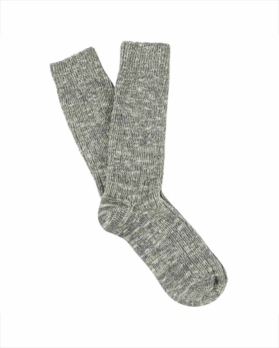 Melange Socks - Light Grey