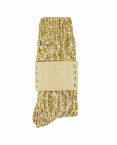Melange Socks - Mustard