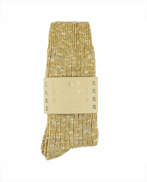 Melange Socks - Mustard