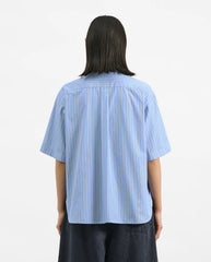 Eva Shirt Office Stripe - Blue Multi
