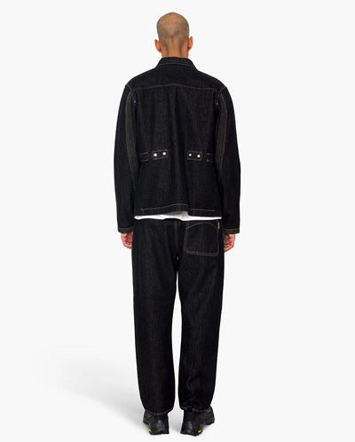 ANNIVERSARY JACKET - BLACK DENIM