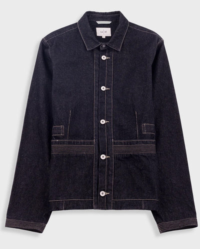 ANNIVERSARY JACKET - BLACK DENIM