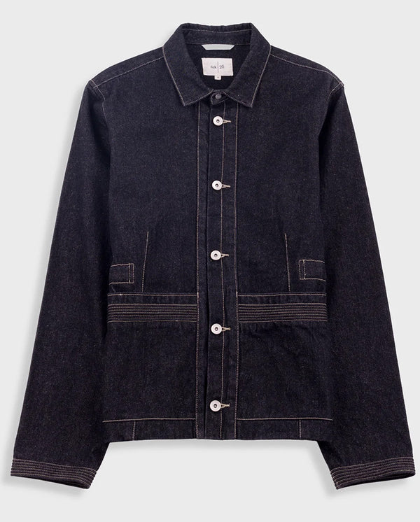 ANNIVERSARY JACKET - BLACK DENIM