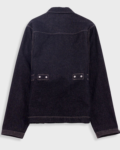 ANNIVERSARY JACKET - BLACK DENIM