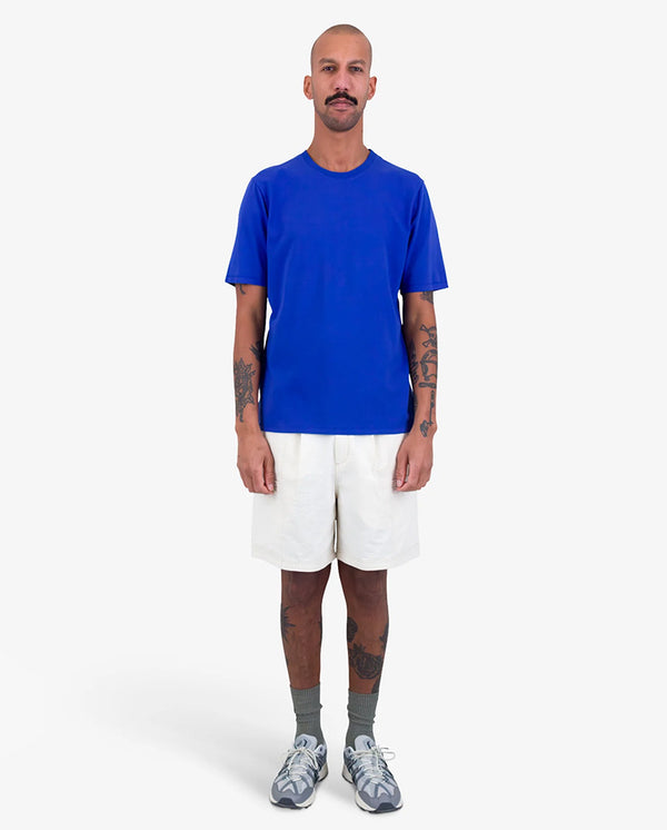 Contrast Sleeve Tee - Ultraviolet