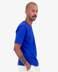 Contrast Sleeve Tee - Ultraviolet