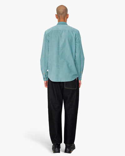 DIRECTION BABYCORD - SHIRT DUSTY GREEN