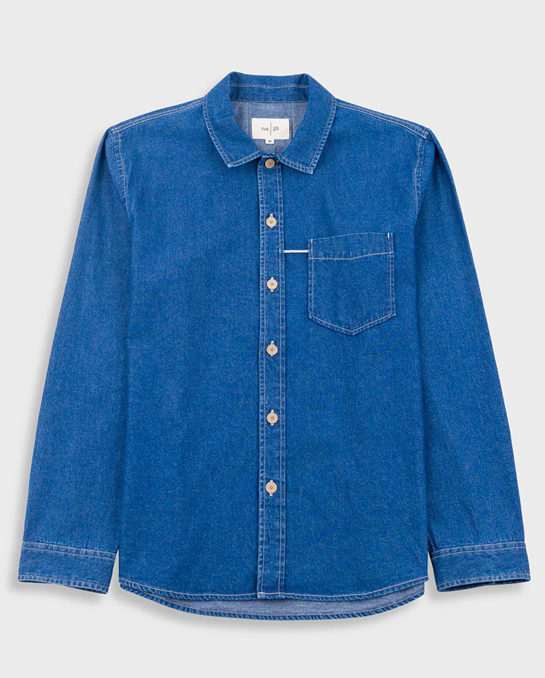 LOOP SHIRT - LIGHT DENIM