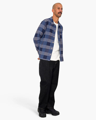 PATCH SHIRT - BLUE MULTICHECK