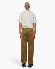 WIDE FIT TROUSER SOFT - BROWN CHUNKY CORD