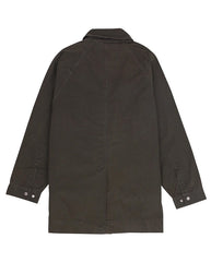 Car Coat Dark Sage Twill