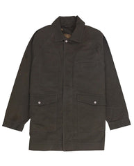 Car Coat Dark Sage Twill