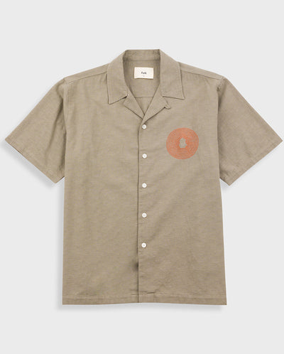 Relaxed Soft Collar Shirt Sage