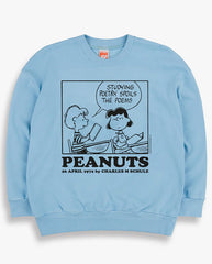 Charlie Poems Sweat Light Blue