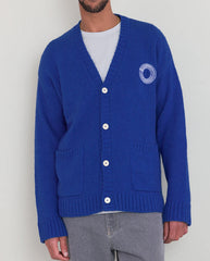 Pocket Cardigan Bright Blue