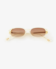 Pellerine Champagne/Chocolate Brown