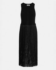 Gabbers Long Fringe top BLACK