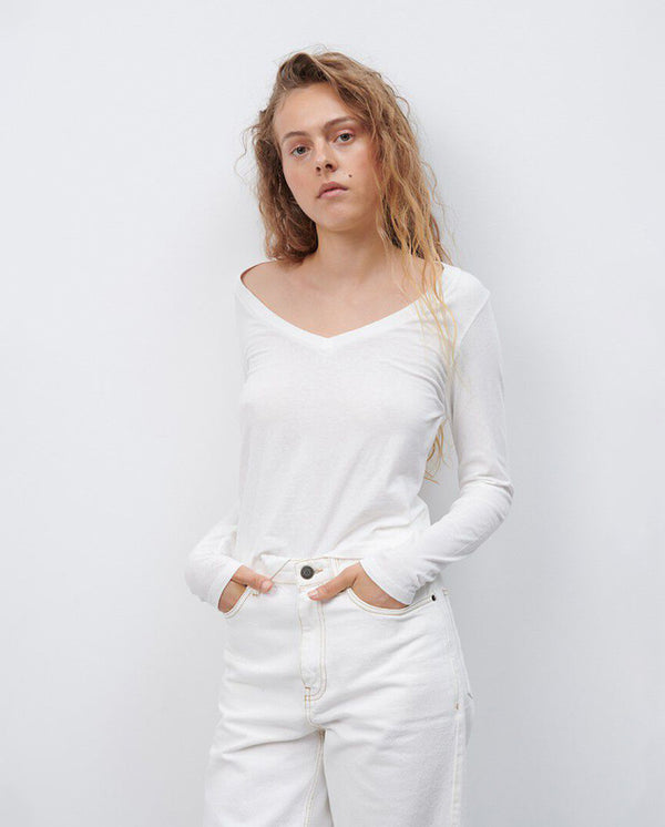 Gamipy Crew Neck WHITE