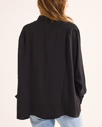 Grace Textured Blouse Black Texture