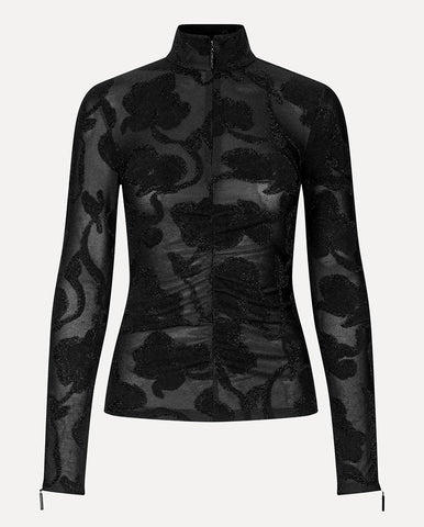 Charlotte Stripe Tee Grey/Stripe