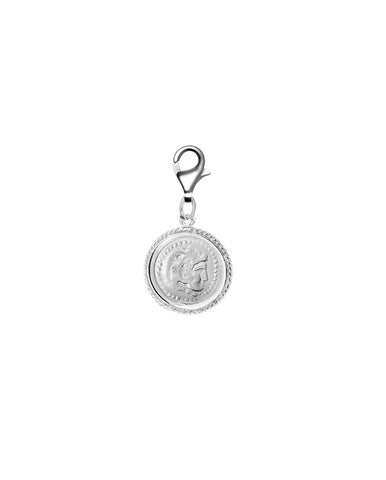 Shield of Achilles Charm - Gold