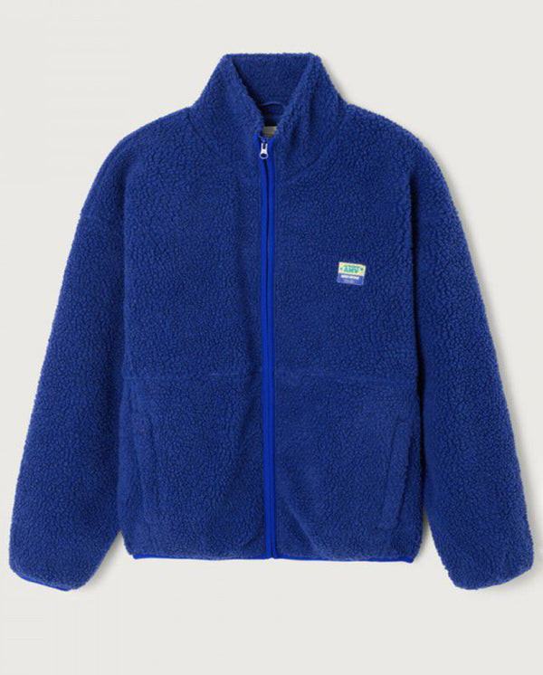 Hoktown Teddy Fleece Jacket - Indigo