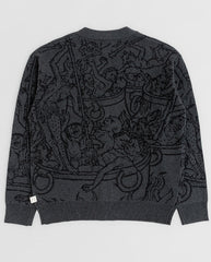 Hades Cardigan - Charcoal