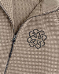 Knot Zip Jacket - Mushroom