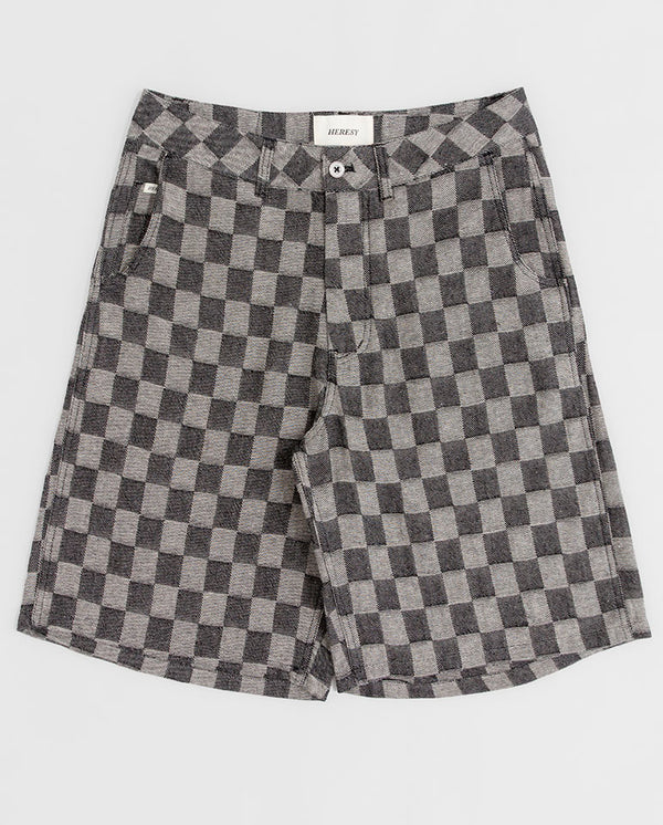 Trellis Shorts - Black Check