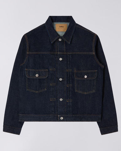 Regular Tapered Kaihara Pure Indigo Openend Denim - Blue Rinsed