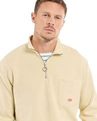 quarter zip - gravel