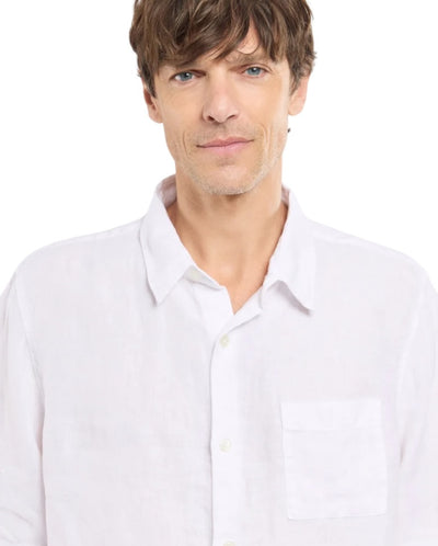 Comfort Linen Shirt - White