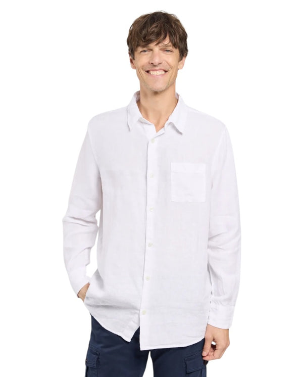 Comfort Linen Shirt - White