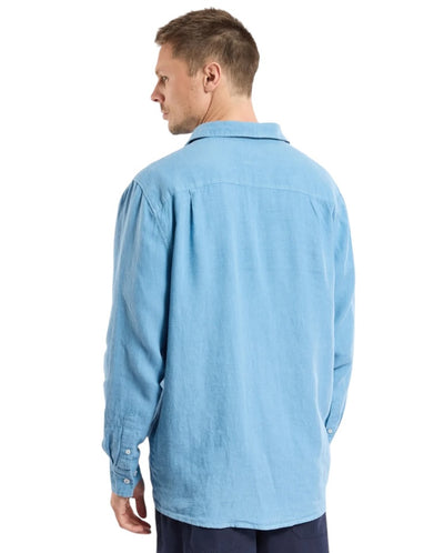 Comfort Linen Shirt - Waterfall