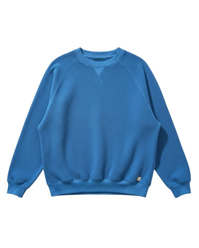 Heritage Raglan Terry Sweat - Dark Blue
