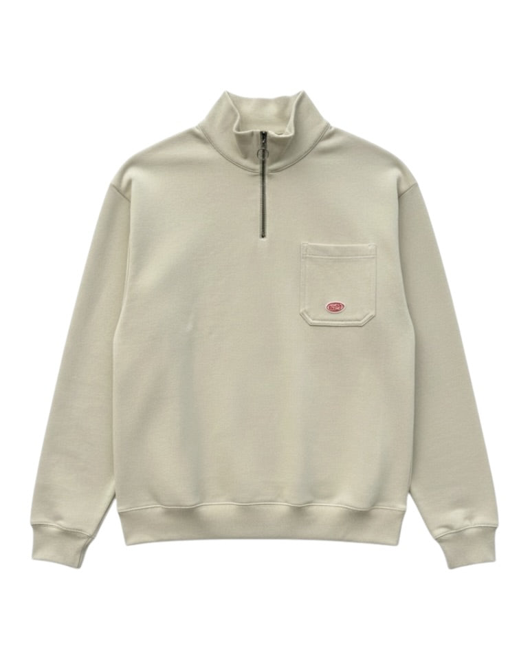 quarter zip - gravel
