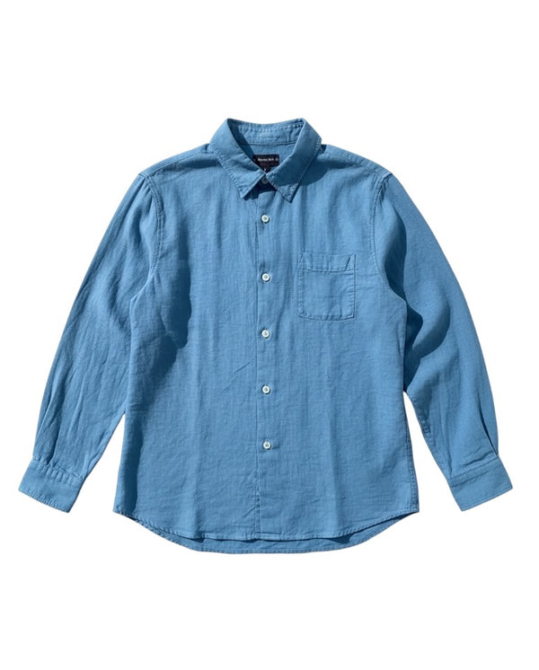 Comfort Linen Shirt - Waterfall