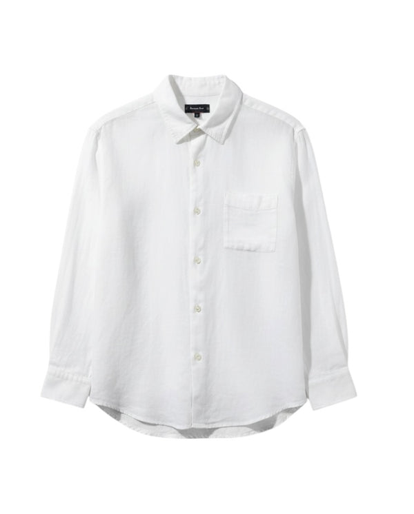 Comfort Linen Shirt - White
