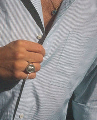 Hermis Signet Ring - Silver