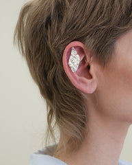 Nebula Symmetrical Small Earrings - Silver