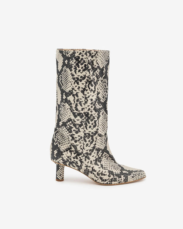 Heeled Boots - Python