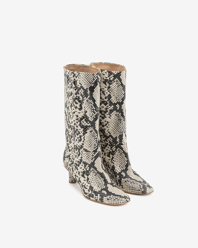 Heeled Boots - Python