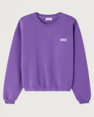 Button Sleeve Sweatshirt Fleur De Sel